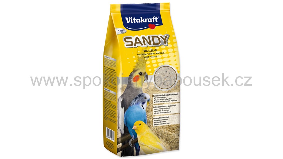 Písek Sandy pro ptáky 2,5 kg 