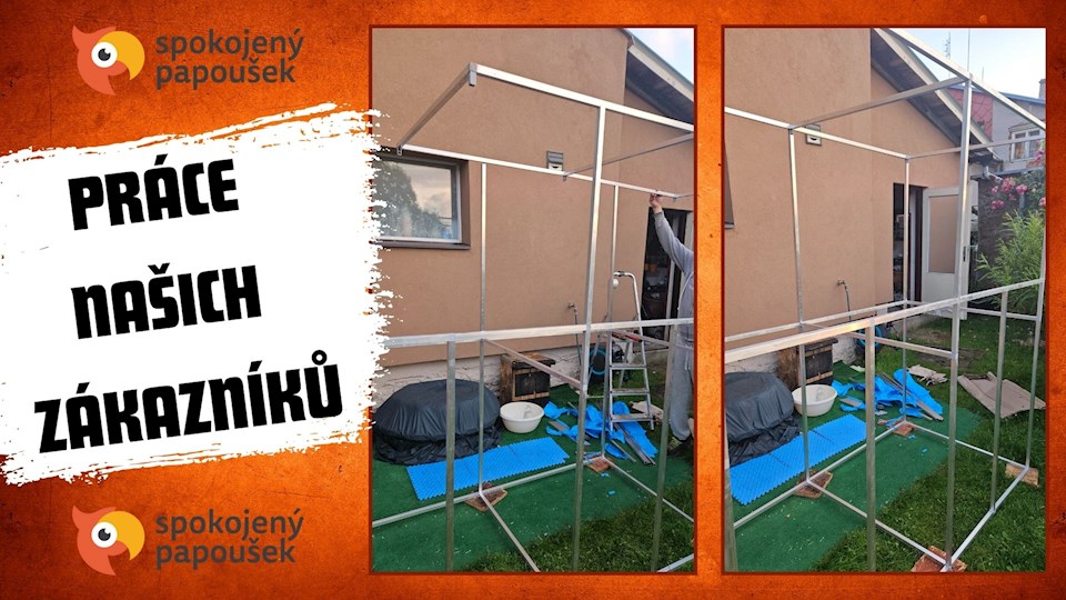 Stavebnice dvojvoliéry 2x1x2m PROFI