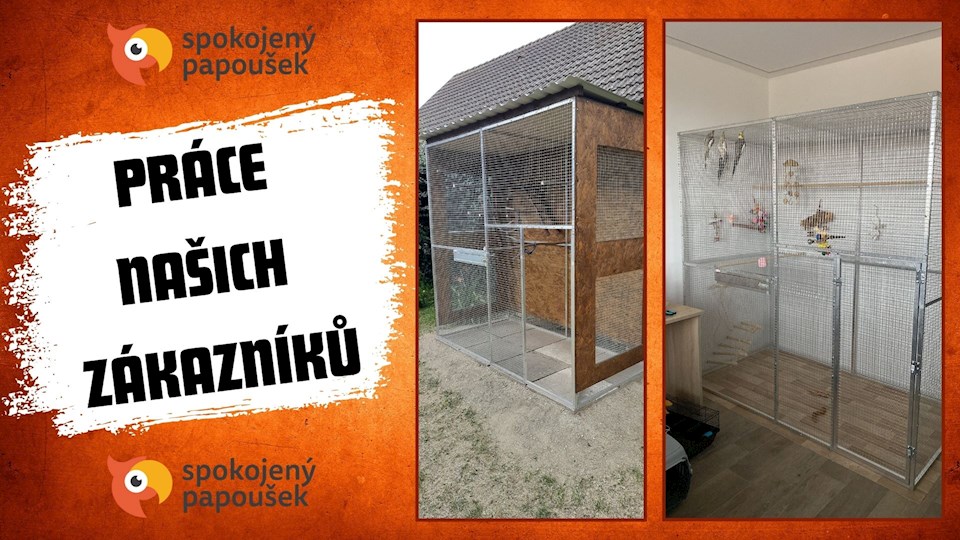 Stavebnice voliéry 2x1x2m PROFI