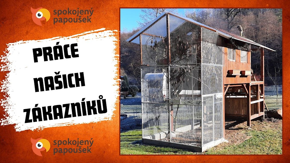 Stavebnice voliéry 1x2x2m PROFI