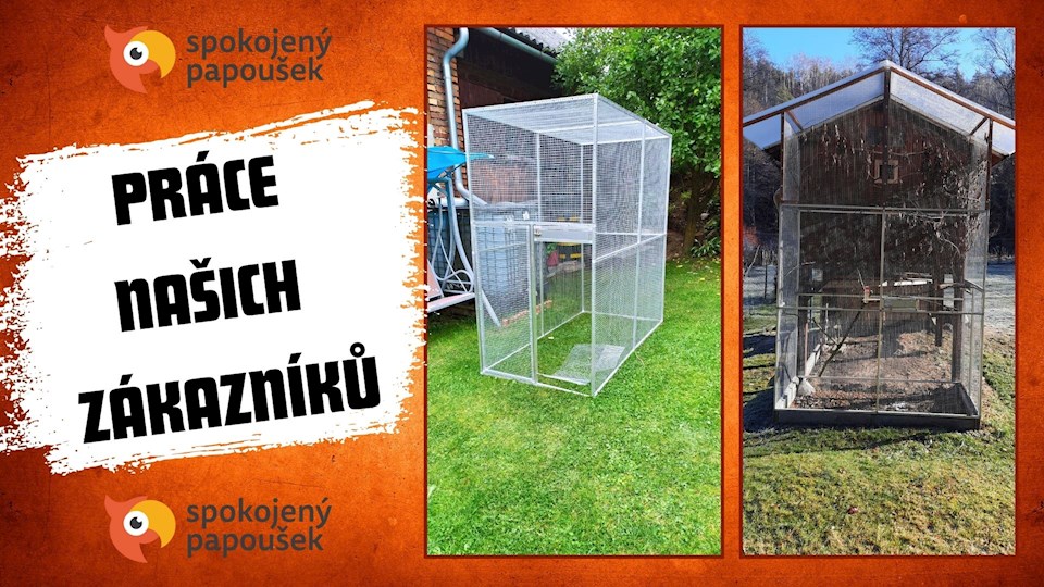 Stavebnice voliéry 1x2x2m PROFI