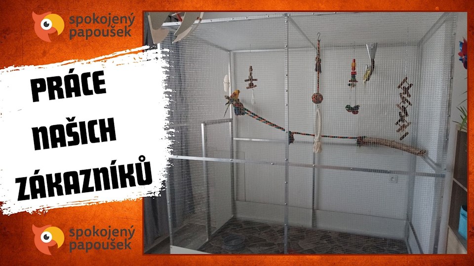 Stavebnice voliéry 1x2x2m PROFI