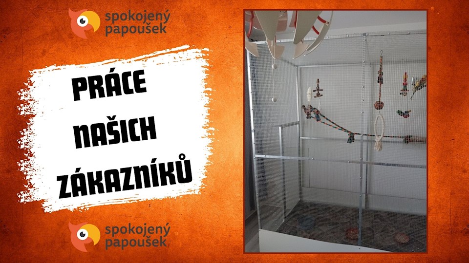 Stavebnice voliéry 1x2x2m PROFI