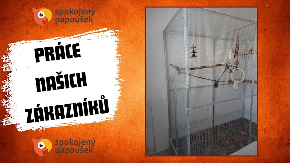 Stavebnice voliéry 1x2x2m PROFI