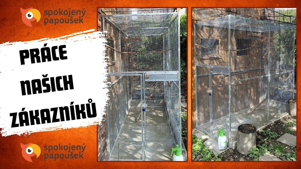 Stavebnice voliéry 1x2x2m PROFI