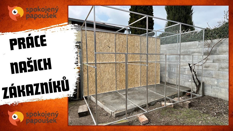 Stavebnice trojvoliéry 3x2x2m PROFI