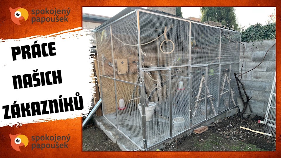 Stavebnice trojvoliéry 3x2x2m PROFI