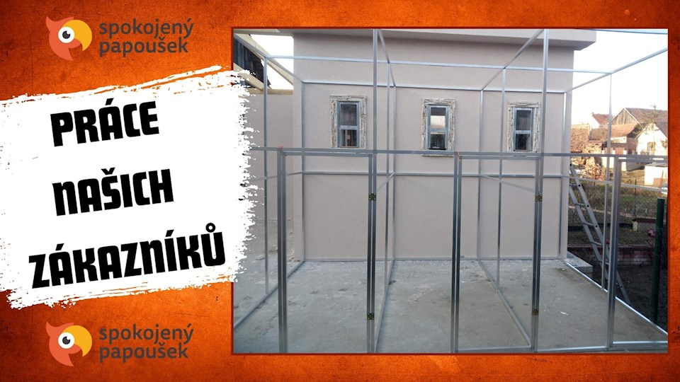 Stavebnice trojvoliéry 3x2x2m PROFI