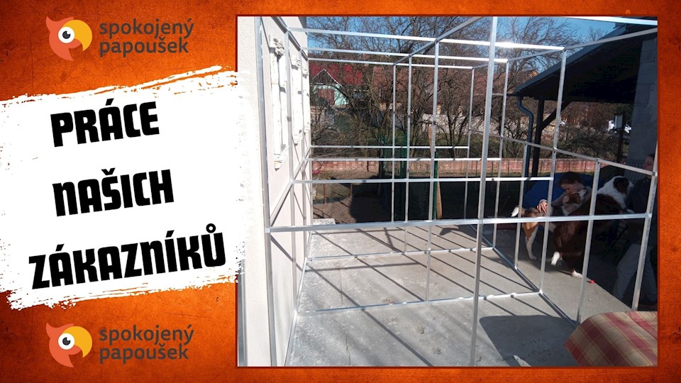 Stavebnice trojvoliéry 3x2x2m PROFI