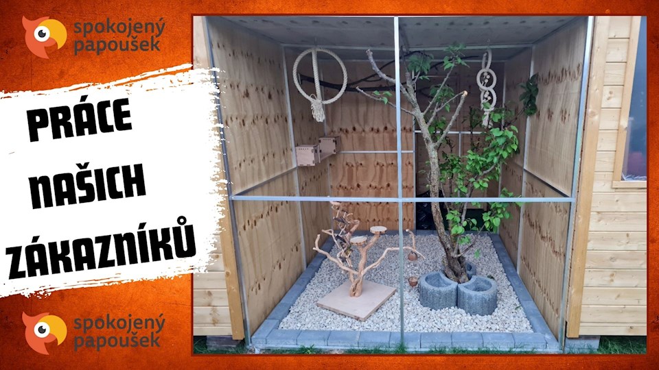 Stavebnice voliéry 2x2x2m PROFI