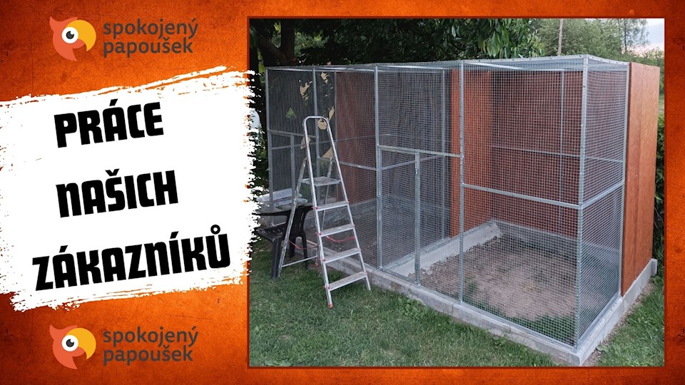 Stavebnice voliéry 2x2x2m PROFI