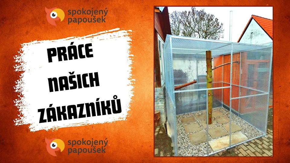 Stavebnice voliéry 2x2x2m PROFI