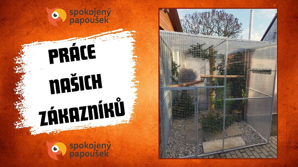 Stavebnice voliéry 2x2x2m PROFI