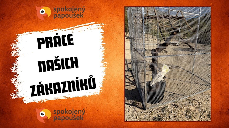 Stavebnice voliéry 2x2x2m PROFI