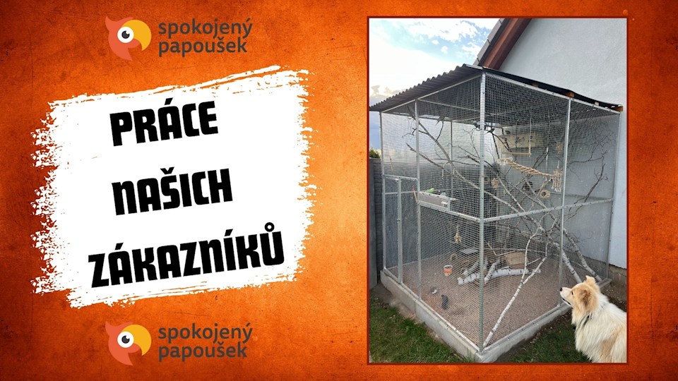 Stavebnice voliéry 2x2x2m PROFI