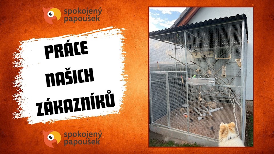 Stavebnice voliéry 2x2x2m PROFI
