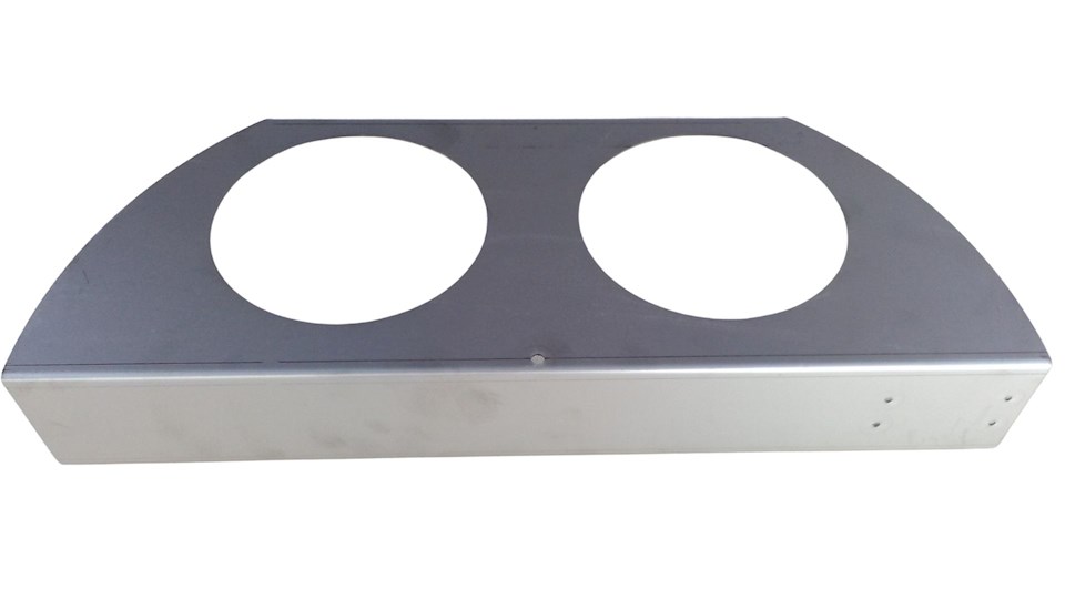 Nerezová základna pro 2 misky