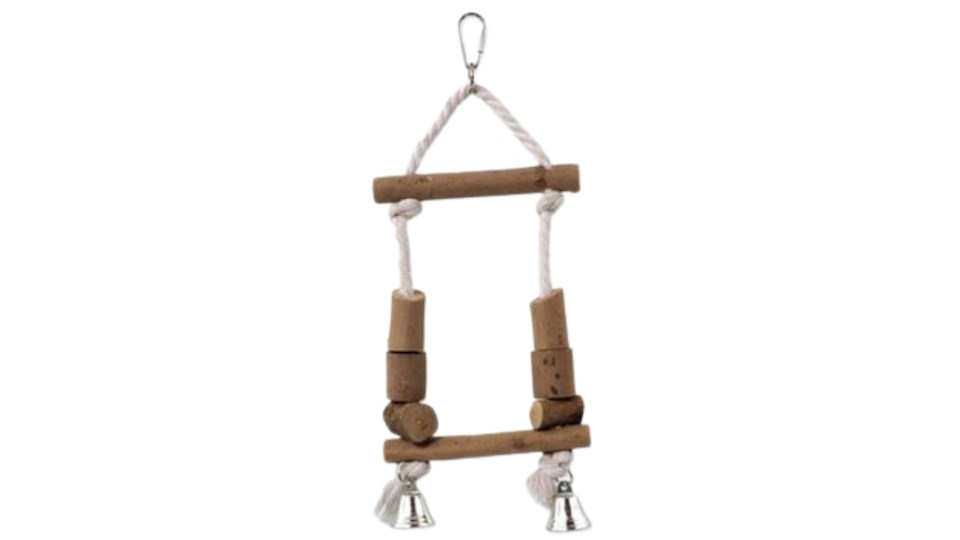 Houpačka EP dřevěná s lanem 32 cm