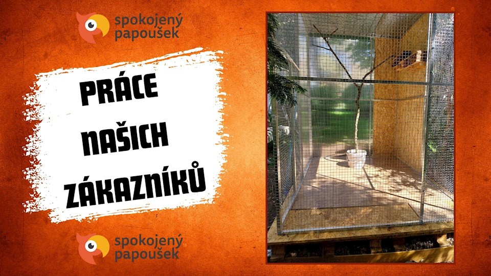 Stavebnice voliéry 2x1,5x2m PROFI