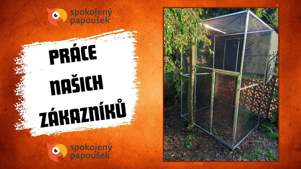 Stavebnice voliéry 1,5x1,5x2m PROFI