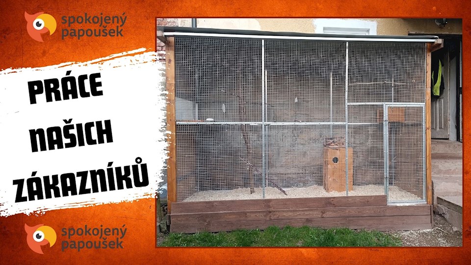 Stavebnice voliéry 3x1x2m PROFI