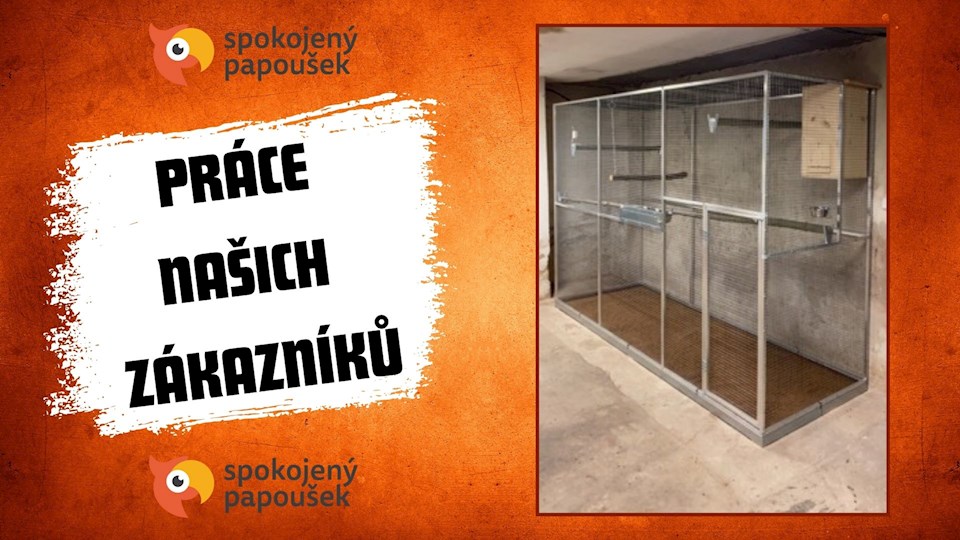 Stavebnice voliéry 3x1x2m PROFI