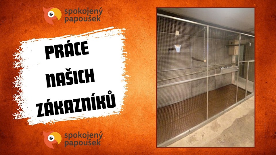 Stavebnice voliéry 3x1x2m PROFI