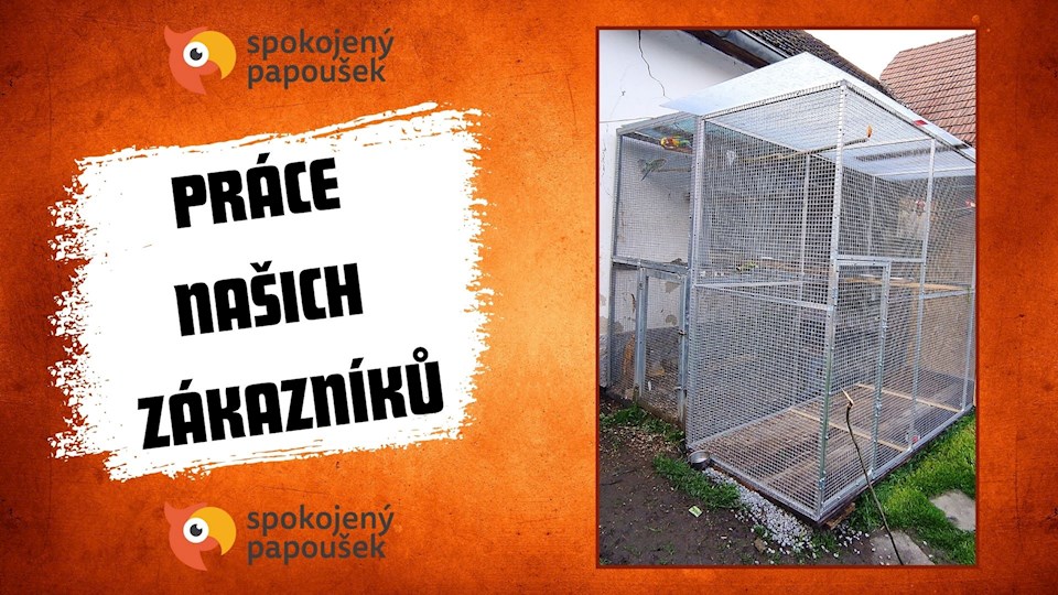 Stavebnice voliéry 3x1x2m PROFI