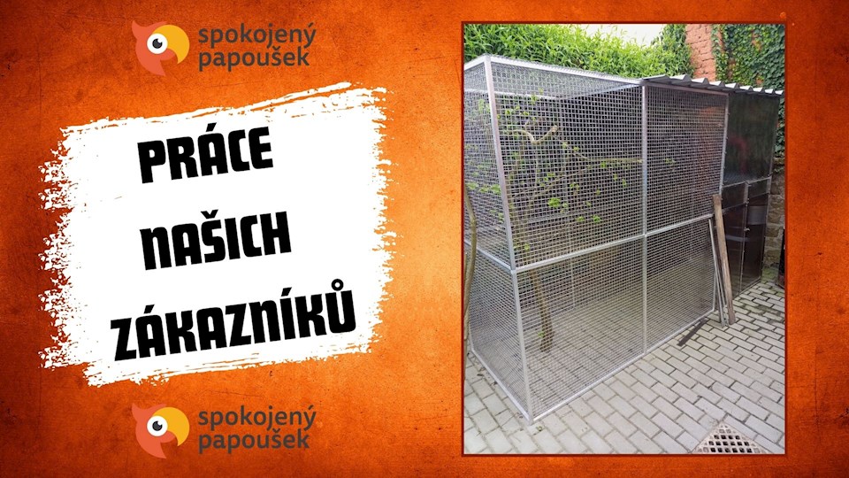 Stavebnice voliéry 3x1x2m PROFI