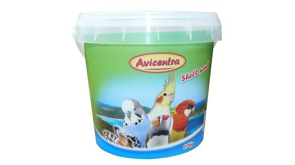 Písek pro ptáky s drcenými mušlemi 1,5 kg
