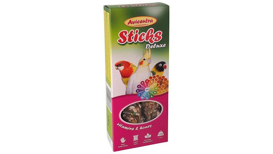 Tyčinka malý papoušek vitamíno-medová