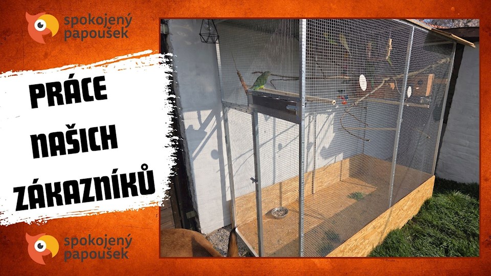 Stavebnice voliéry 1x2x2m ECONOMY