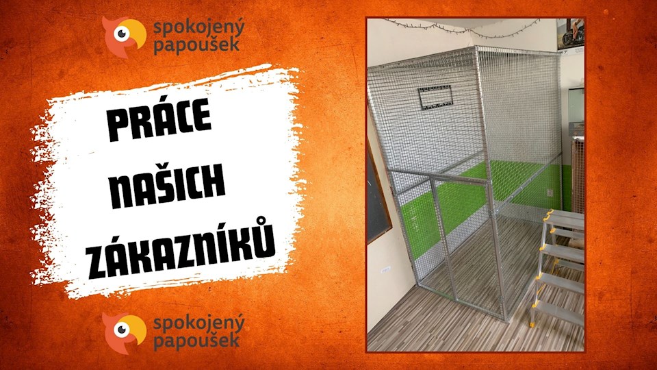 Stavebnice voliéry 1x1,5x2m ECONOMY