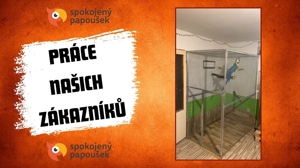 Stavebnice voliéry 1x1,5x2m ECONOMY