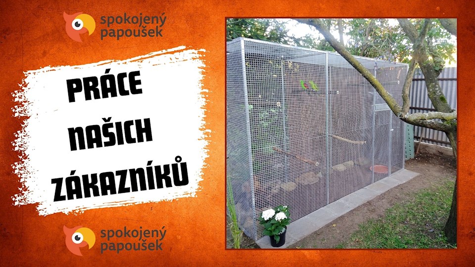 Stavebnice voliéry 3x1x2m ECONOMY