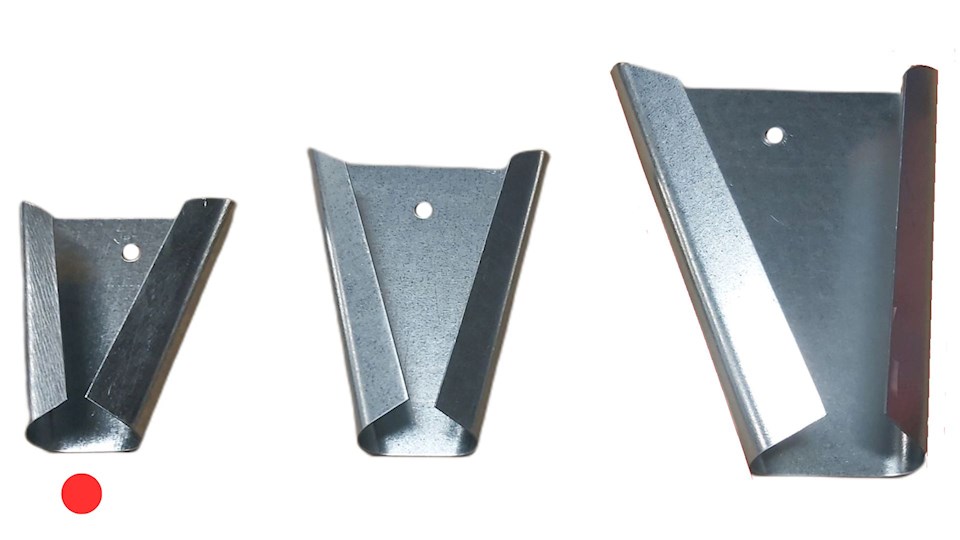 Držák bidel šroubovací malý