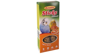 Tyčinka pro andulky s vejci s medem