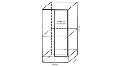 Stavebnice voliéry 1x1x2m se soklem